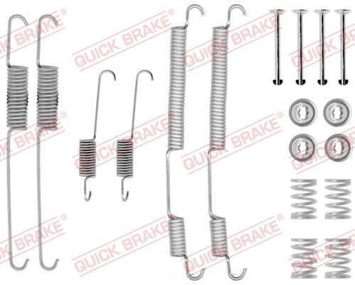 Accessory Kit, brake shoes